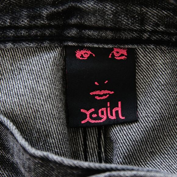 X-girl Vintage Japanese Streetwear y2k Mom Jeans size  25 - Picture 3 of 4